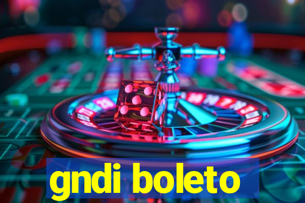 gndi boleto